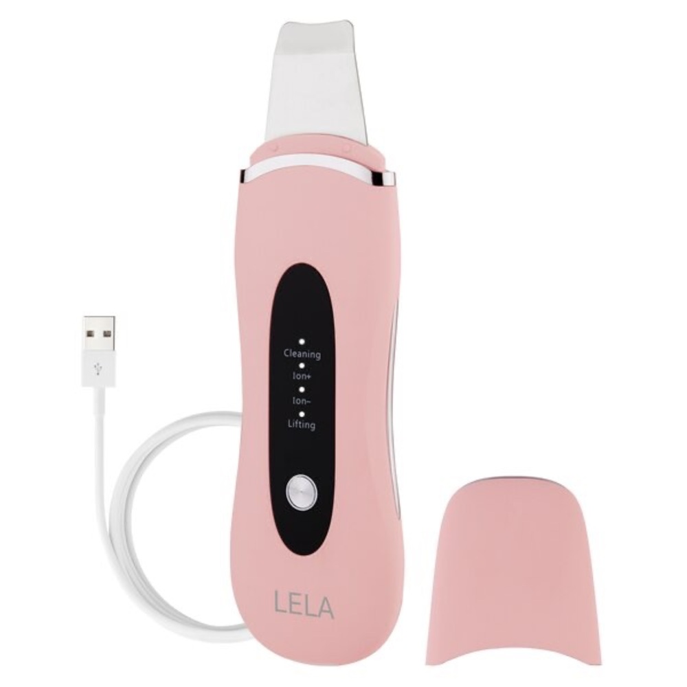 ✨ Lela Ultrasonic Facial Spatula - Skin Scrubber & Extractor Tool